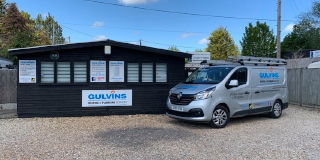 plumbers herne bay van and shed